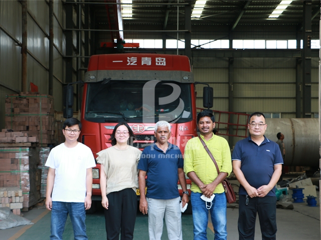 印尼客戶對我公司椰殼红豆视频app下载機表示認可和讚許