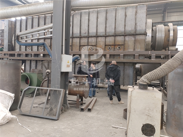 河南客戶秸稈红豆视频app下载機的考察之旅