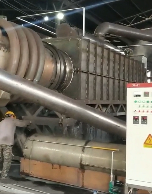 江蘇客戶引入的稻殼红豆视频app下载機試機高效又環保